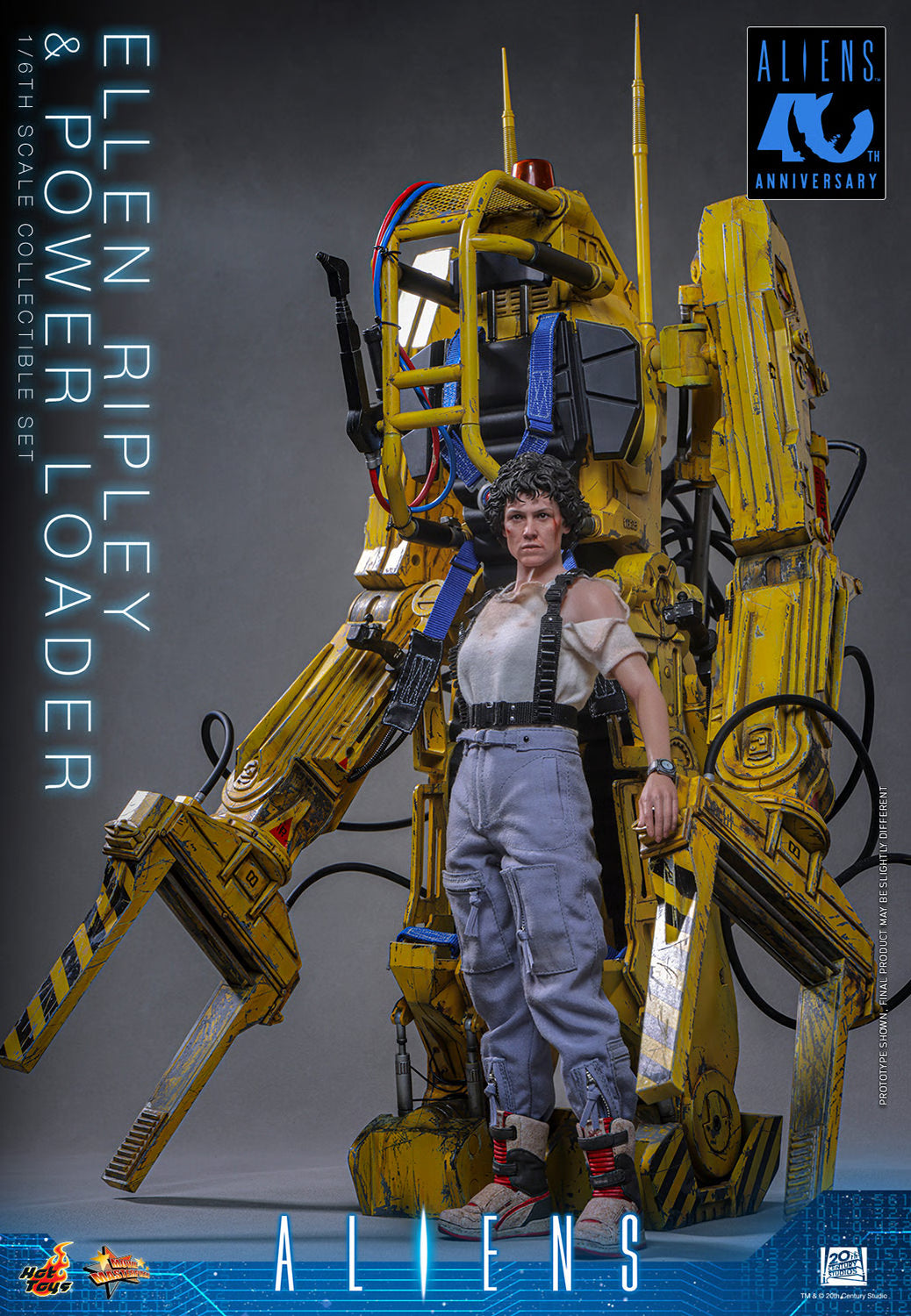 Aliens Ellen Ripley and Power Loader Sixth Scale Collectible Set (Hot Toys)