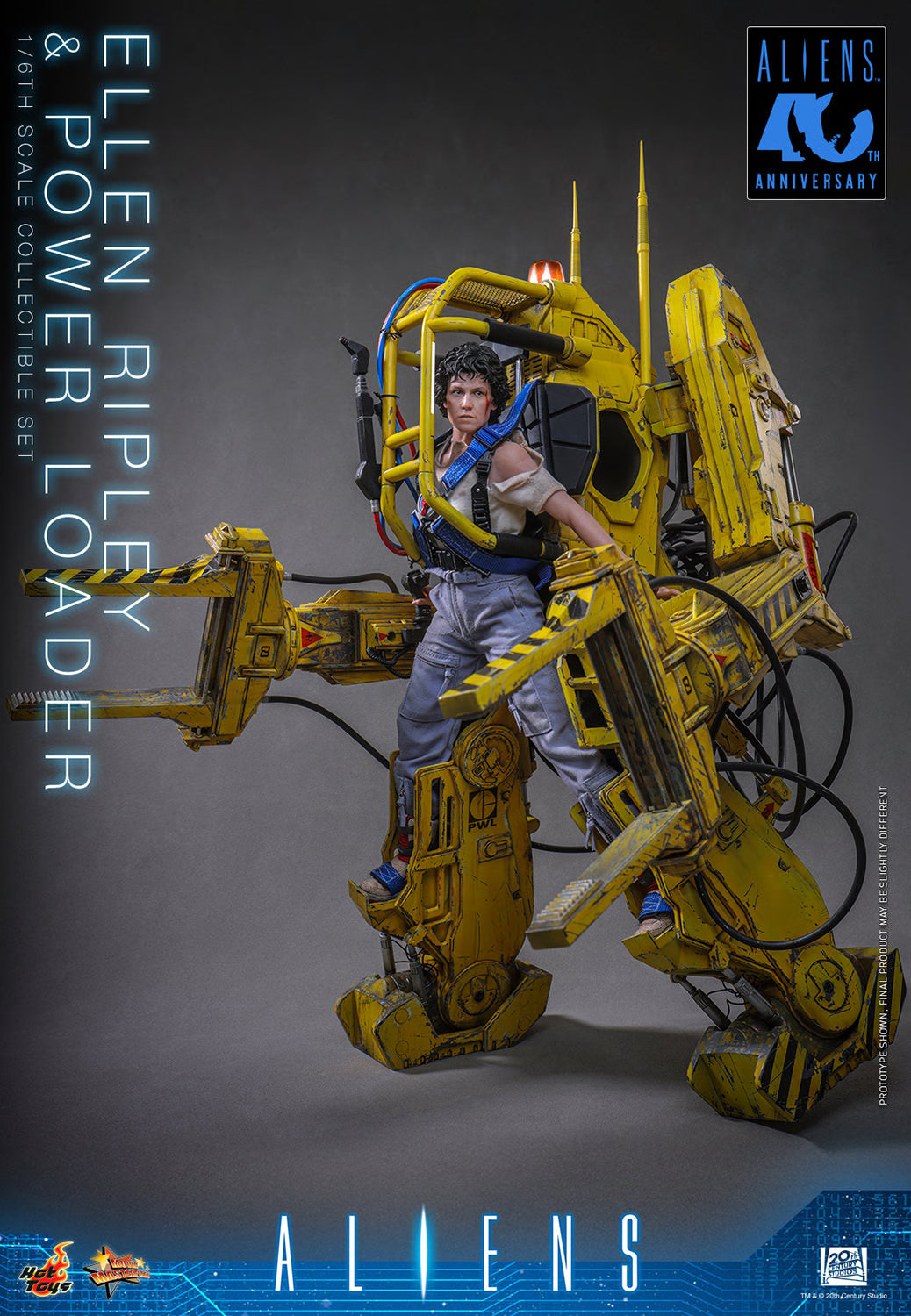 Aliens Ellen Ripley and Power Loader Sixth Scale Collectible Set (Hot Toys)