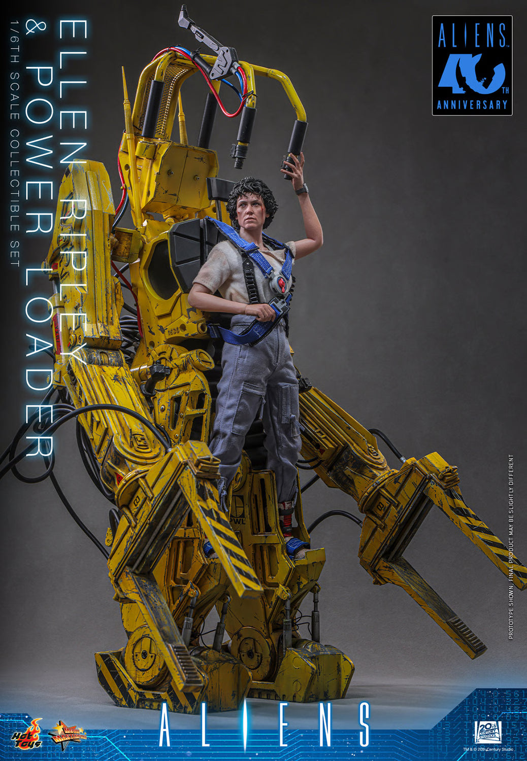 Aliens Ellen Ripley and Power Loader Sixth Scale Collectible Set (Hot Toys)