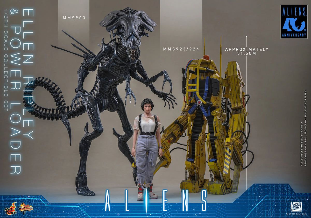 Aliens Ellen Ripley and Power Loader Sixth Scale Collectible Set (Hot Toys)