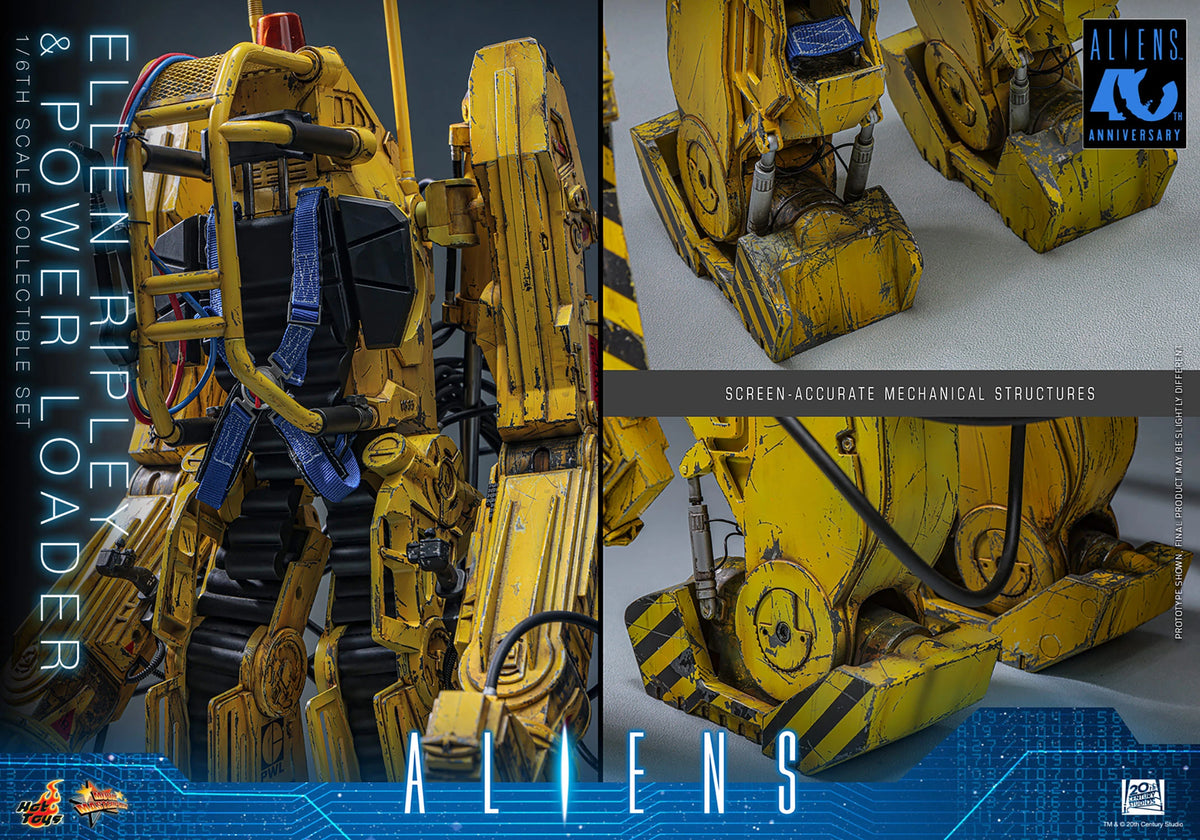 Aliens Ellen Ripley and Power Loader Sixth Scale Collectible Set (Hot Toys)