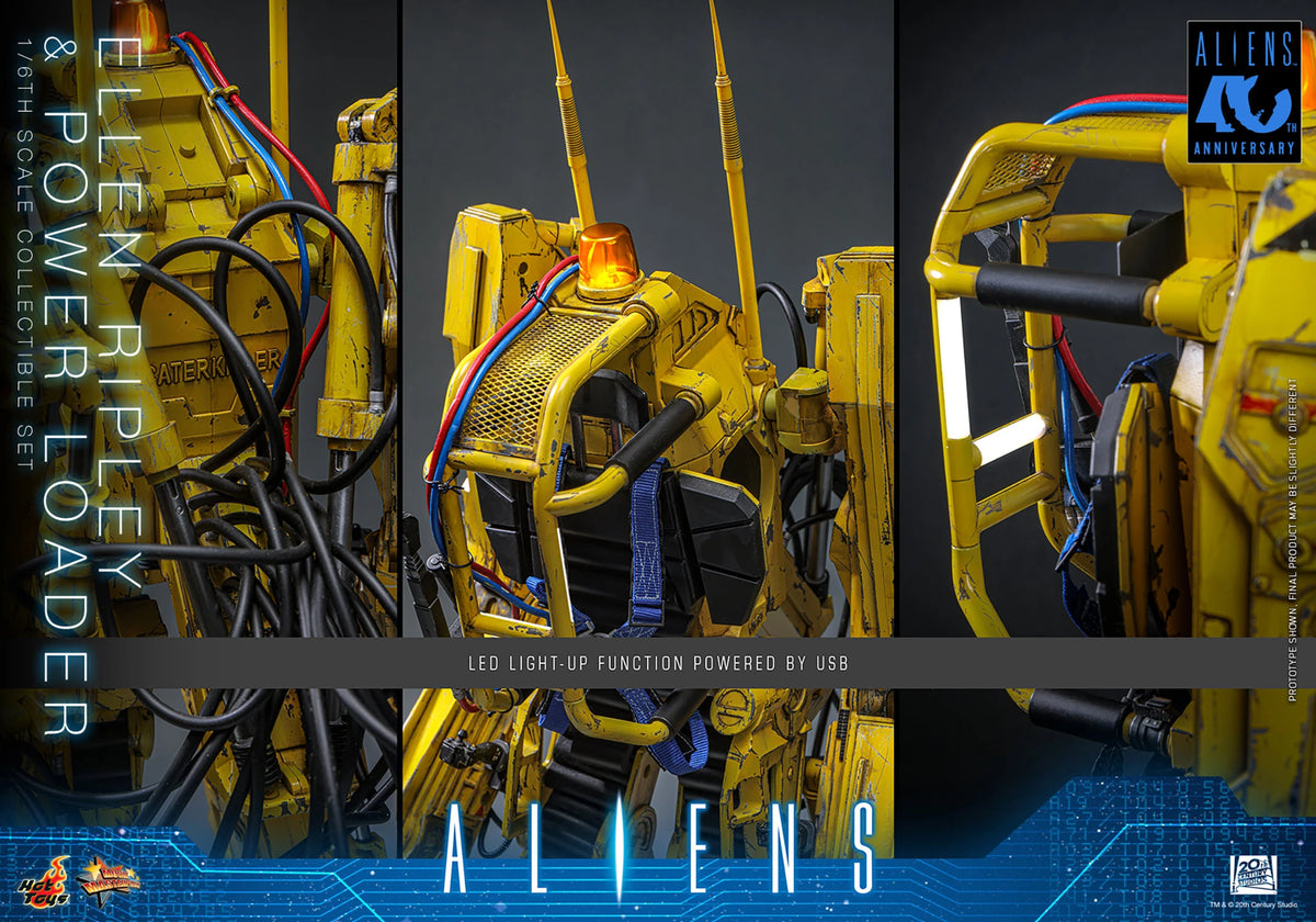 Aliens Ellen Ripley and Power Loader Sixth Scale Collectible Set (Hot Toys)