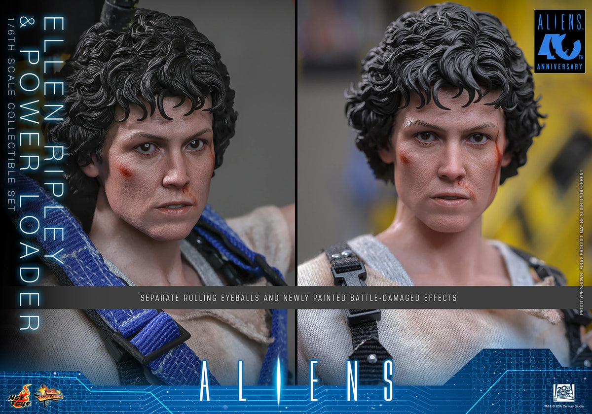 Aliens Ellen Ripley and Power Loader Sixth Scale Collectible Set (Hot Toys)