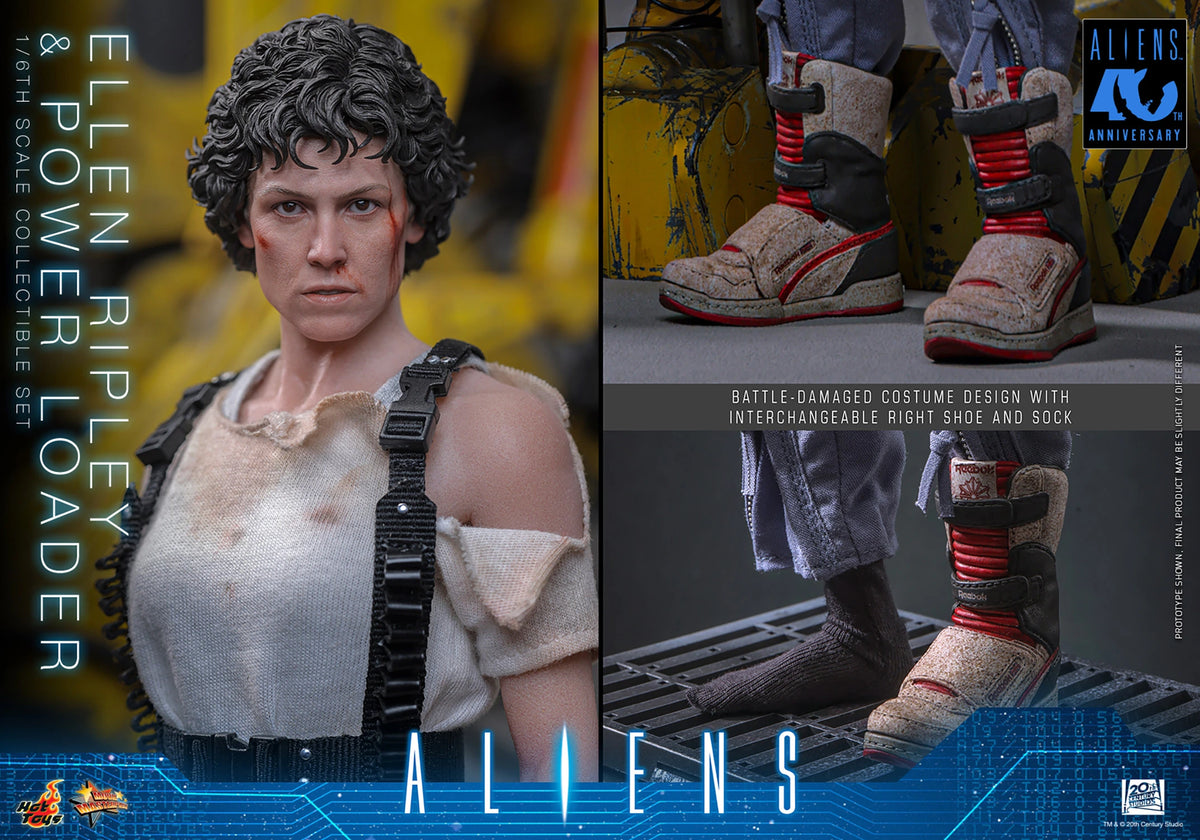 Aliens Ellen Ripley and Power Loader Sixth Scale Collectible Set (Hot Toys)