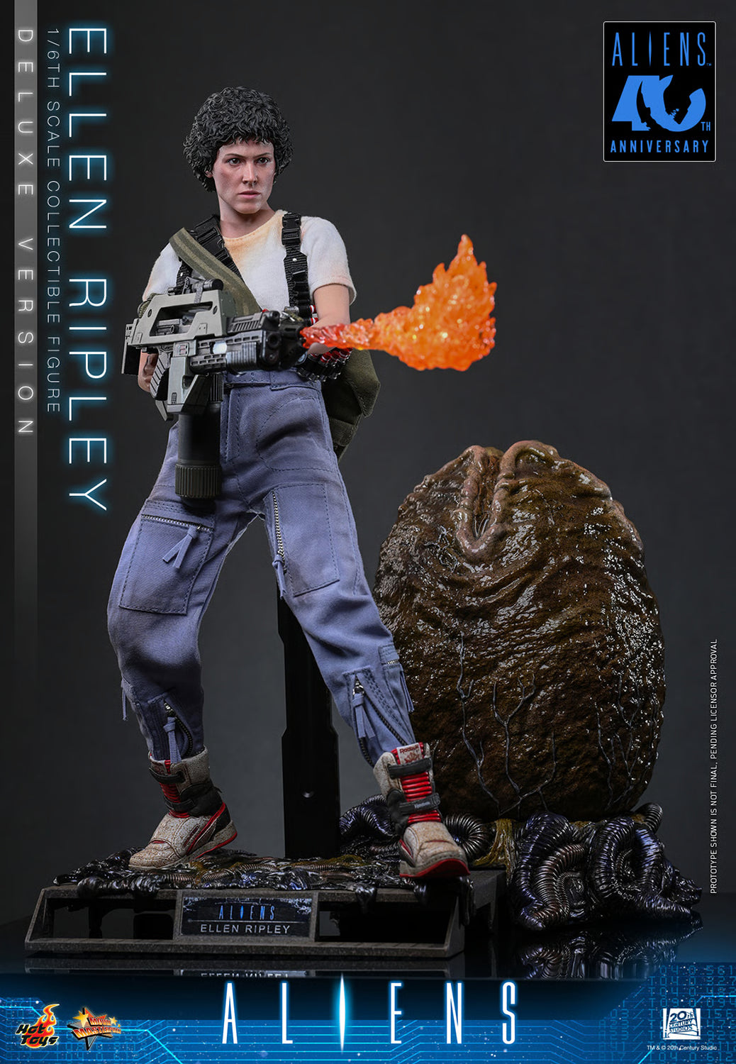 Hot Toys Aliens Ellen Ripley Deluxe Version 1/6th Scale Collectible Figure