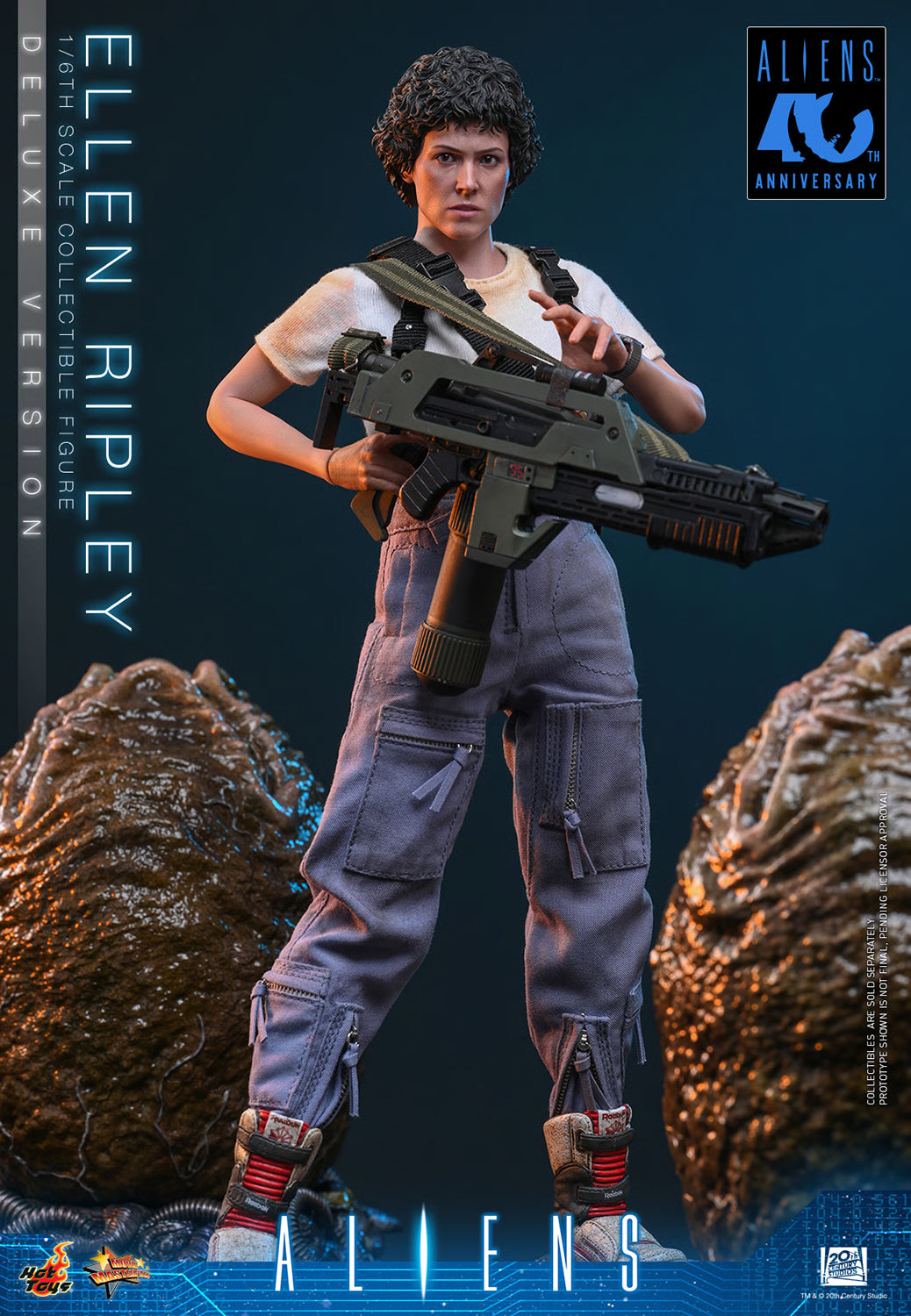 Hot Toys Aliens Ellen Ripley Deluxe Version 1/6th Scale Collectible Figure