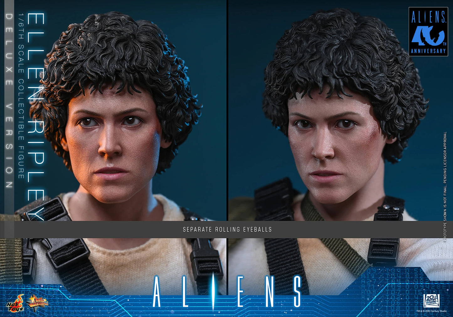 Hot Toys Aliens Ellen Ripley Deluxe Version 1/6th Scale Collectible Figure