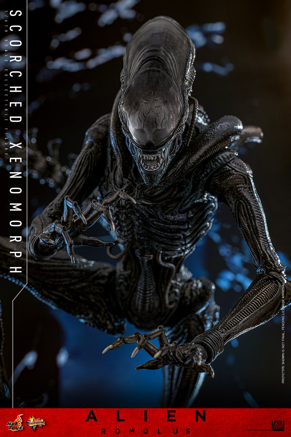 Scorched Xenomorph Sixth Scale Figure