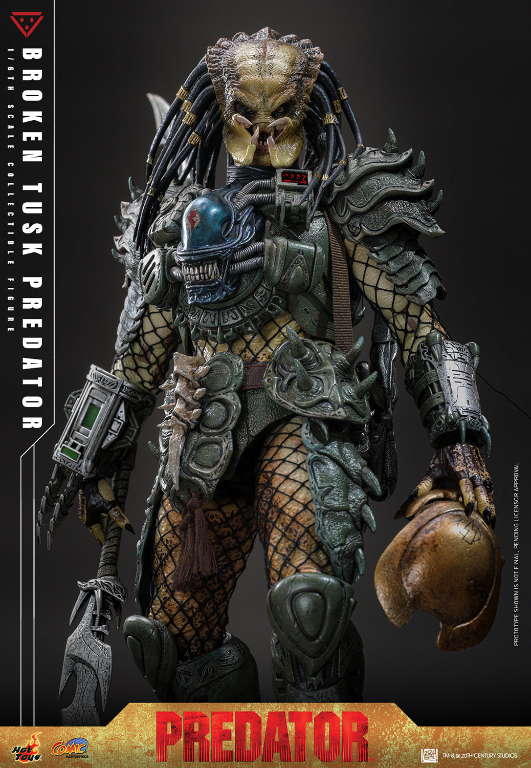 Broken Tusk Predator – Sixth Scale Figure by Hot Toys
