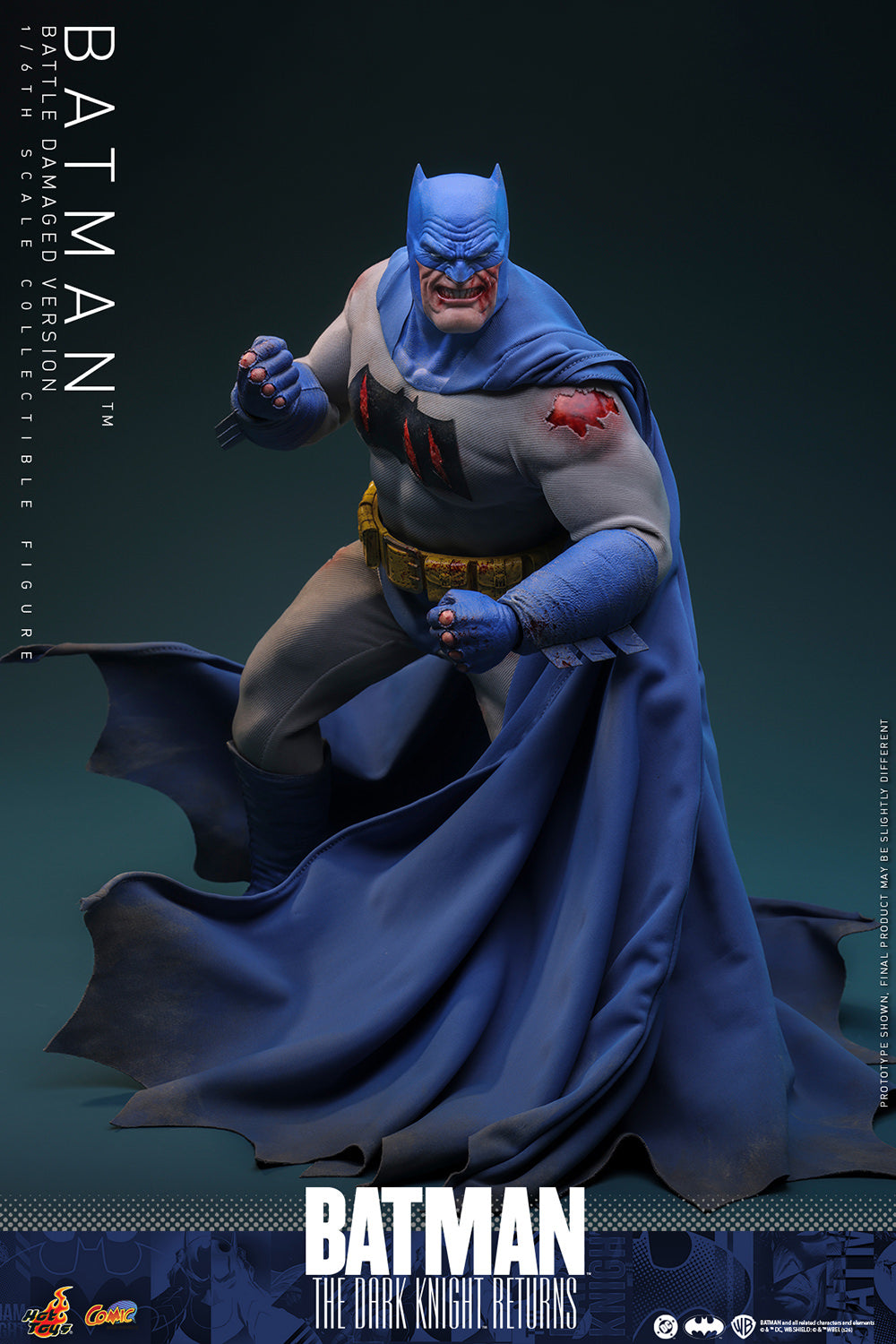Batman The Dark Knight Returns (Battle Damaged Version) Sixth Scale Figure