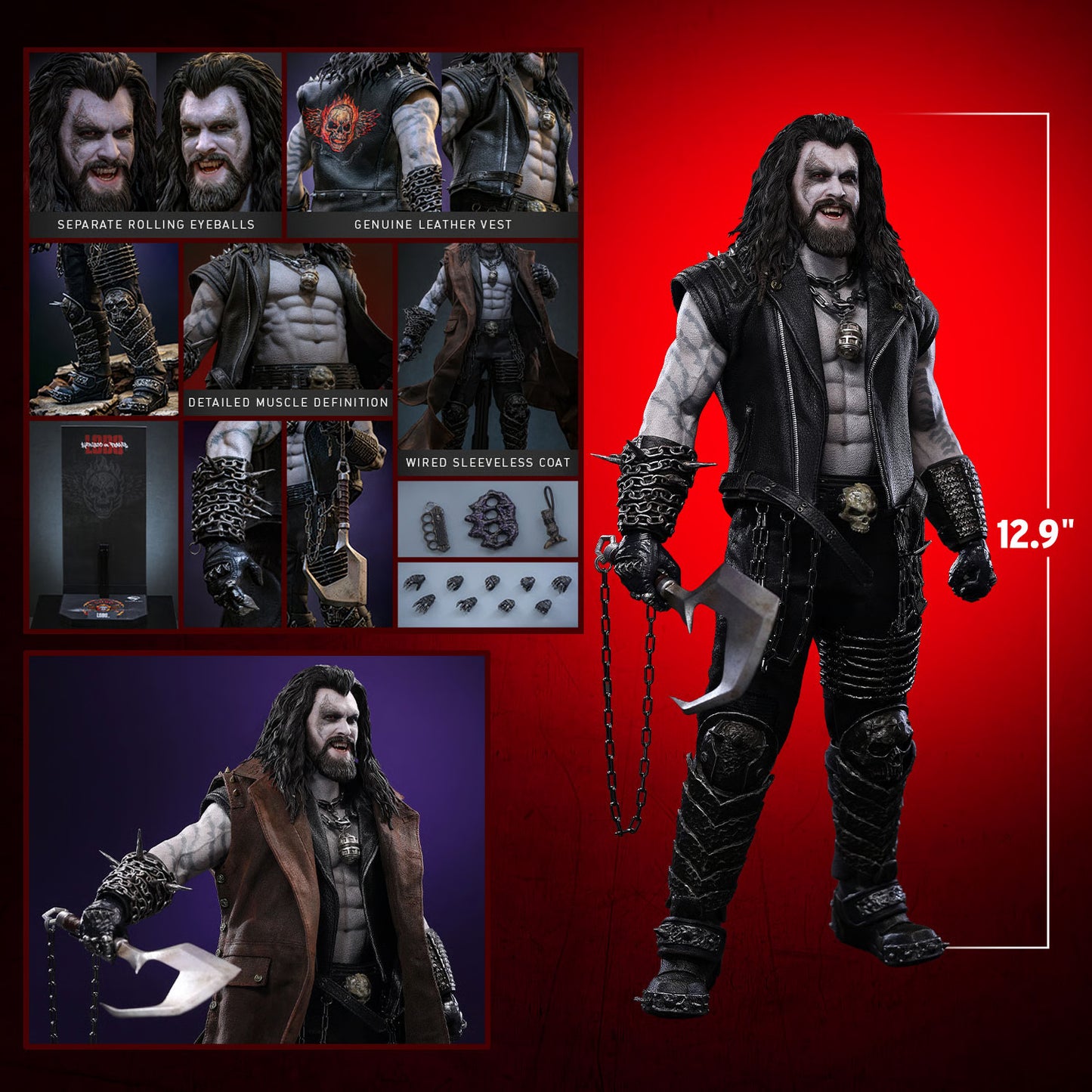 Lobo Sixth Scale Collectible Figure – Hot Toys | DC Supergirl Movie