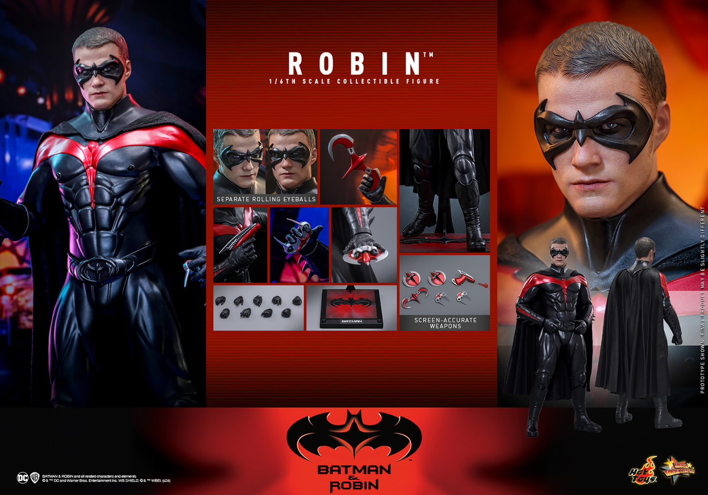 Batman & Robin: Robin Sixth Scale Figure