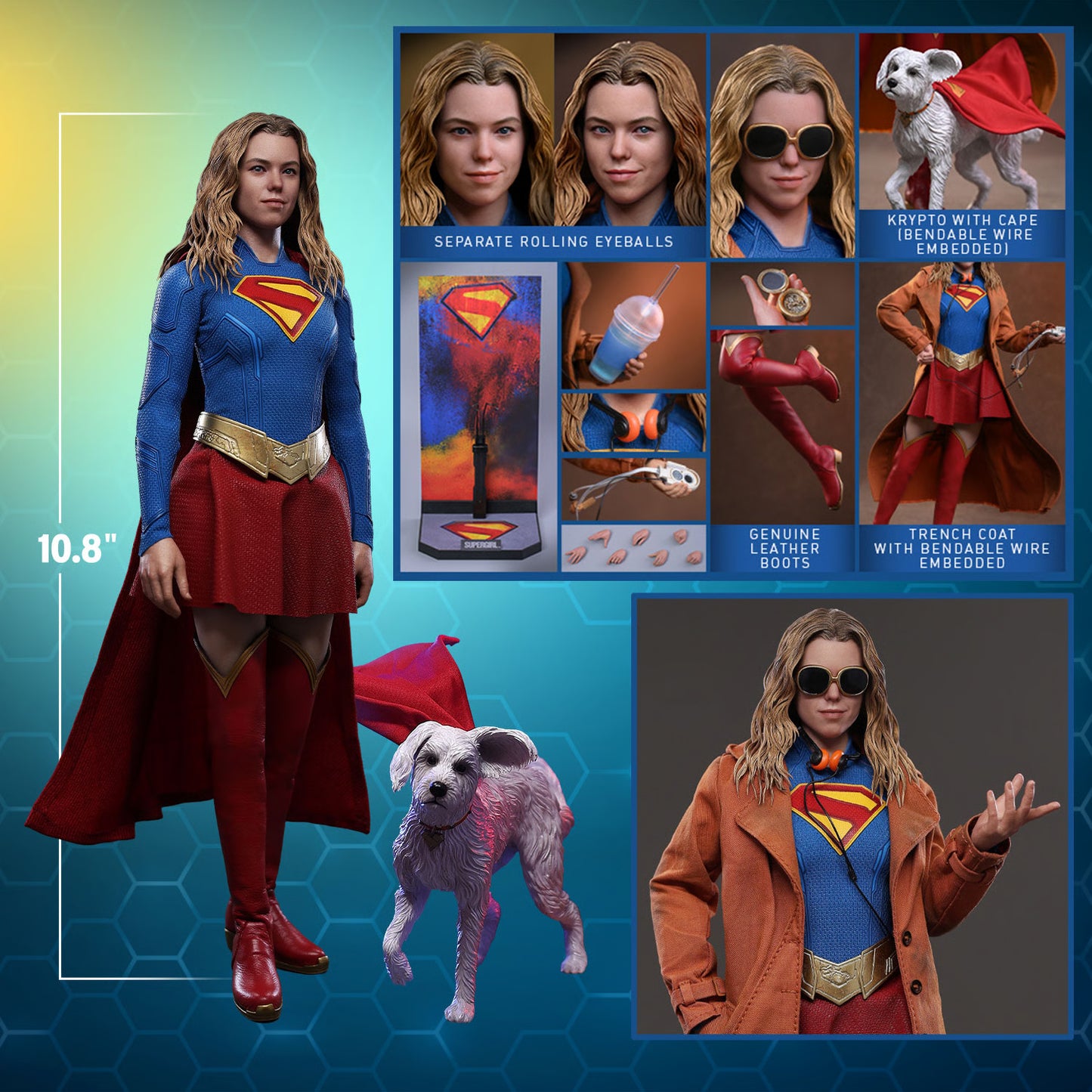 Supergirl Sixth Scale Collectible Figure – Hot Toys | DC Supergirl Movie