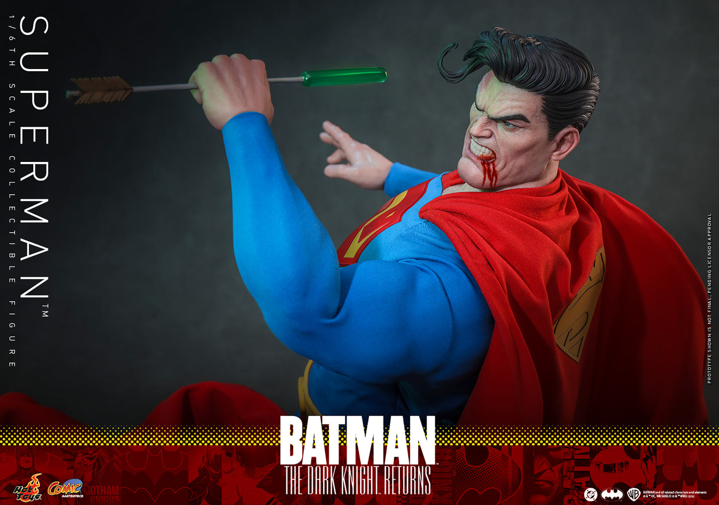 The Dark Knight Returns Superman Sixth Scale Figure