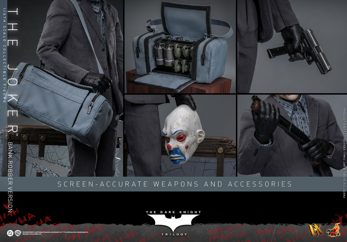The Joker (Bank Robber Version) Sixth Scale Figure