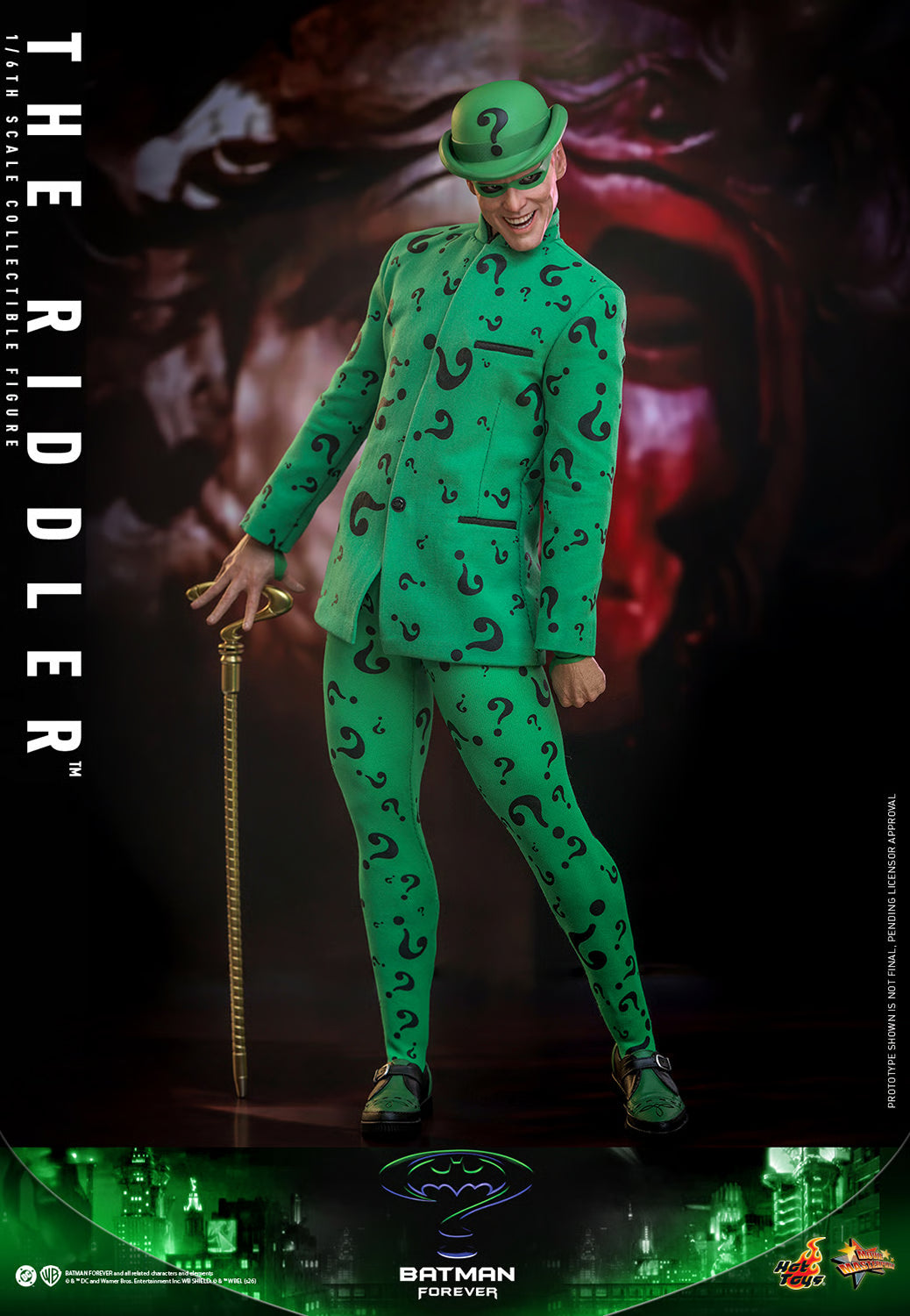 Hot Toys Riddler 1/6 Scale Figure - Batman Forever