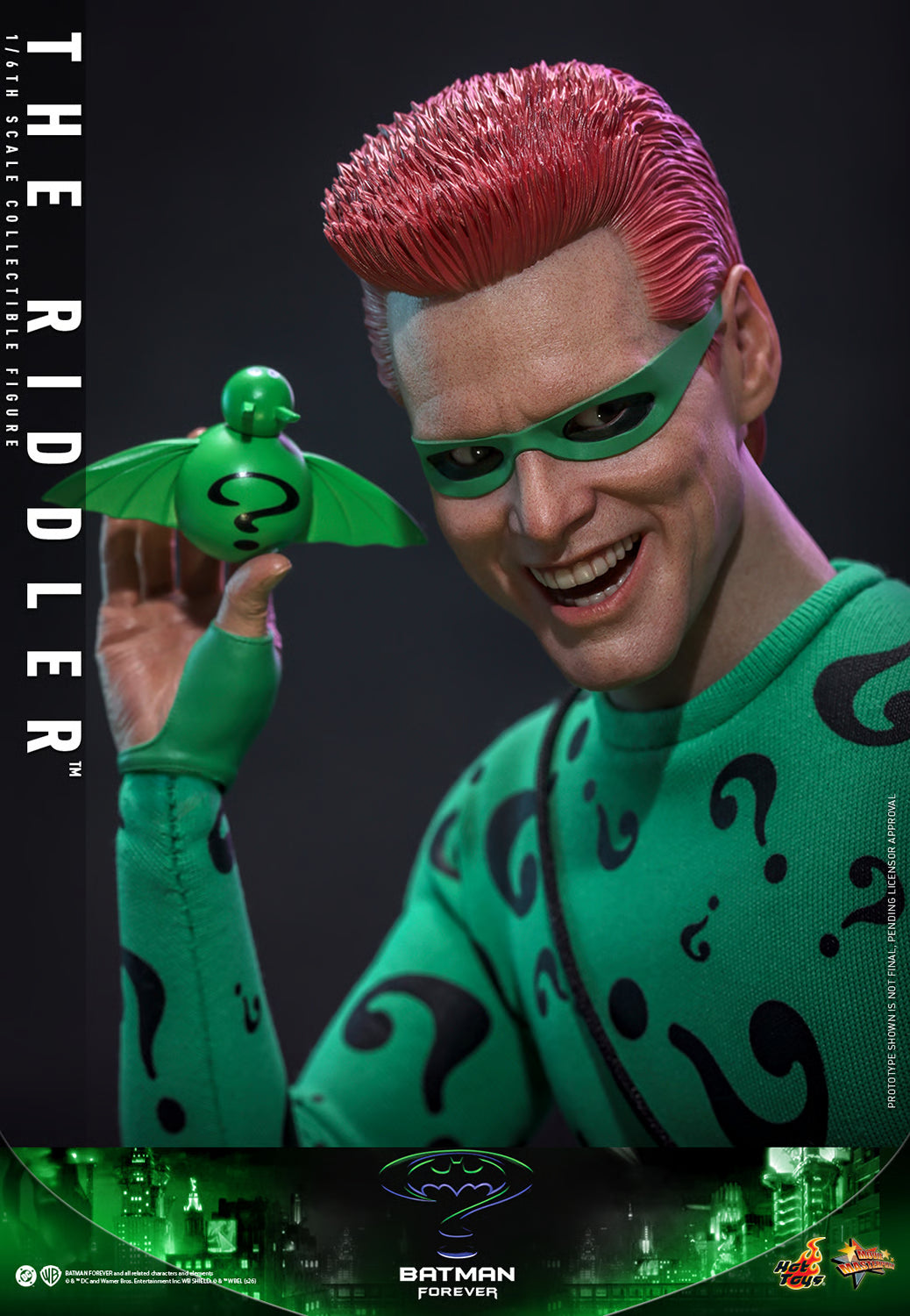 Hot Toys Riddler 1/6 Scale Figure - Batman Forever