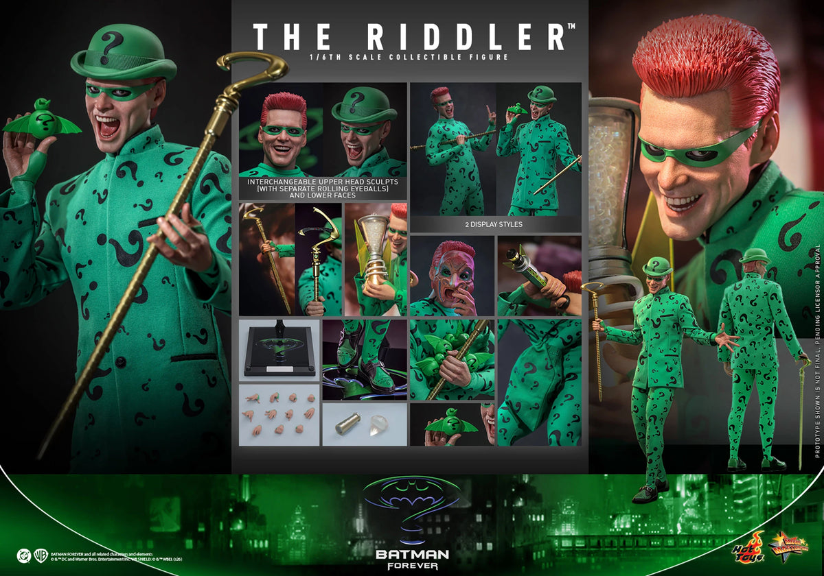 Hot Toys Riddler 1/6 Scale Figure - Batman Forever