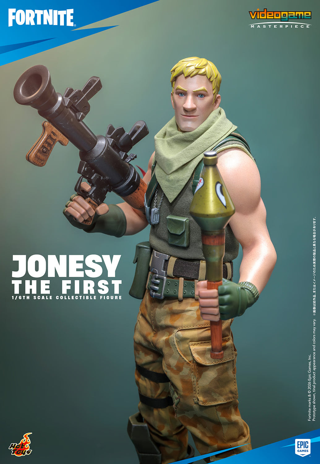 Fortnite Jonesy The First Sixth Scale Collectible Figure