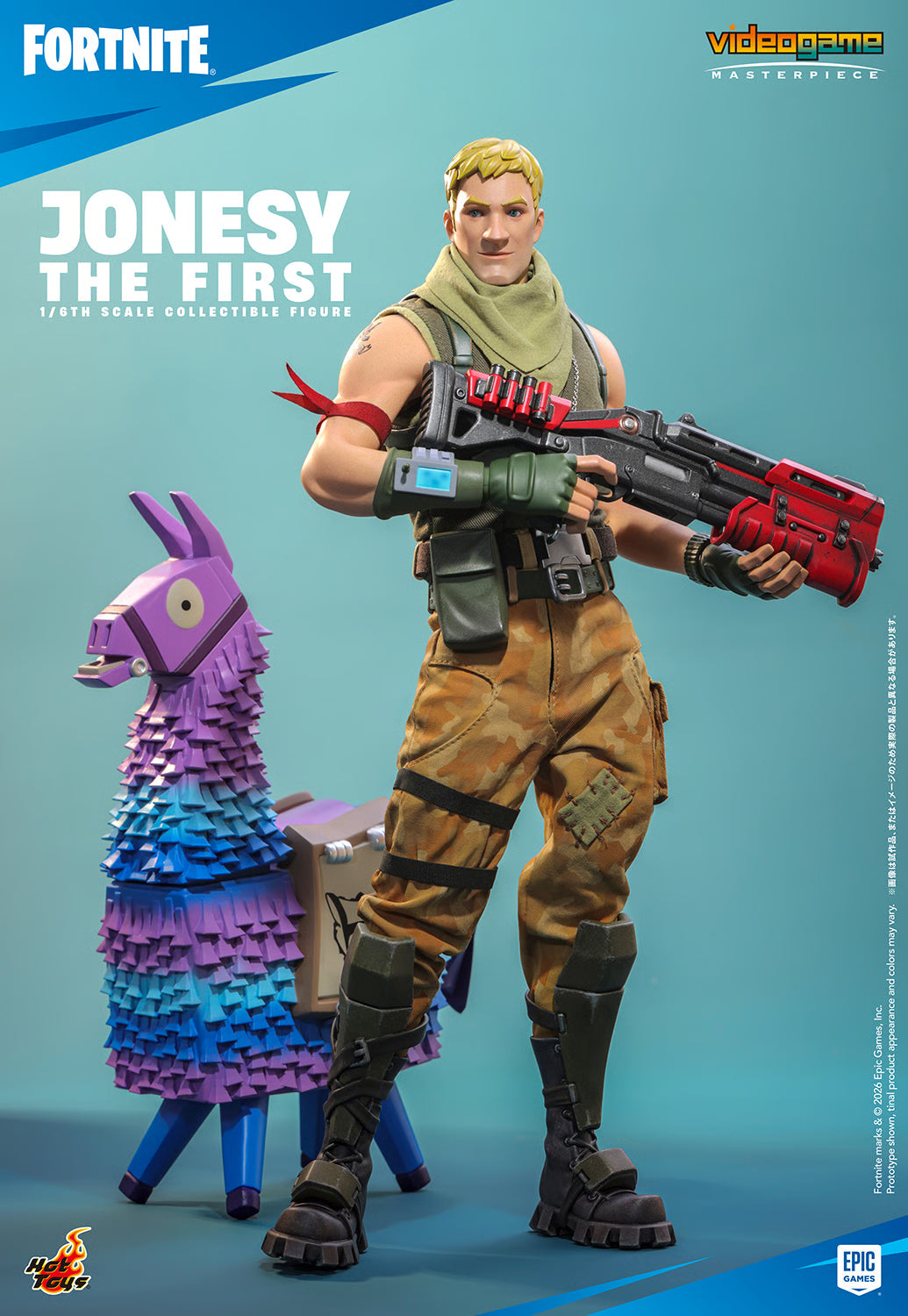 Fortnite Jonesy The First Sixth Scale Collectible Figure