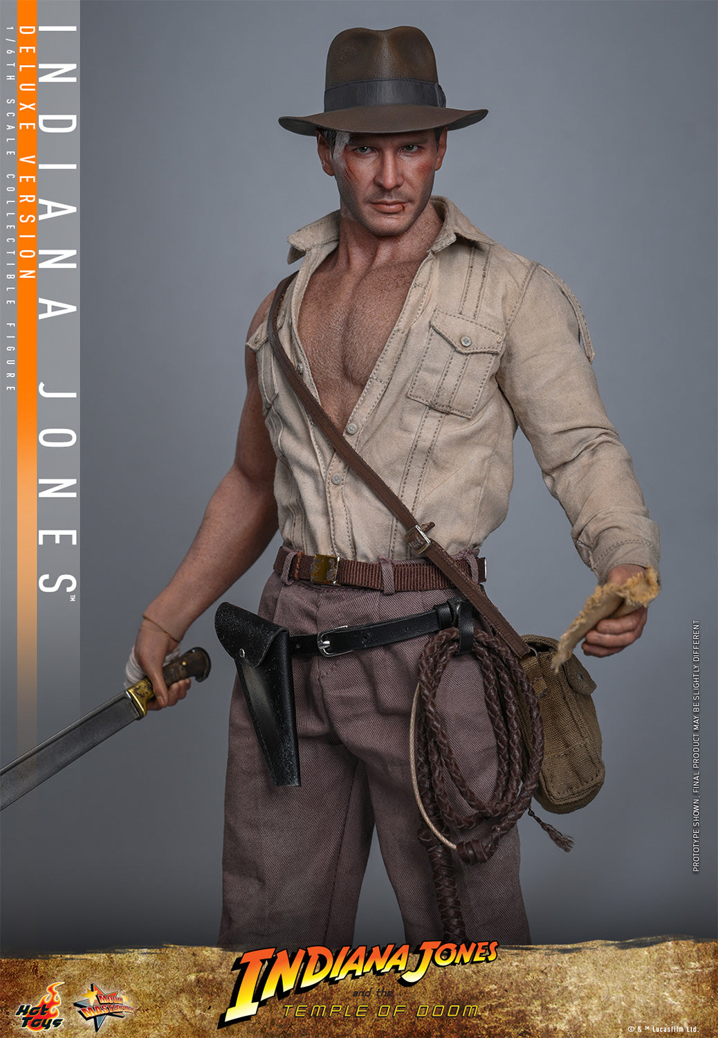Indiana Jones and the Temple of Doom – 1/6 Scale Deluxe Figure by Hot Toys