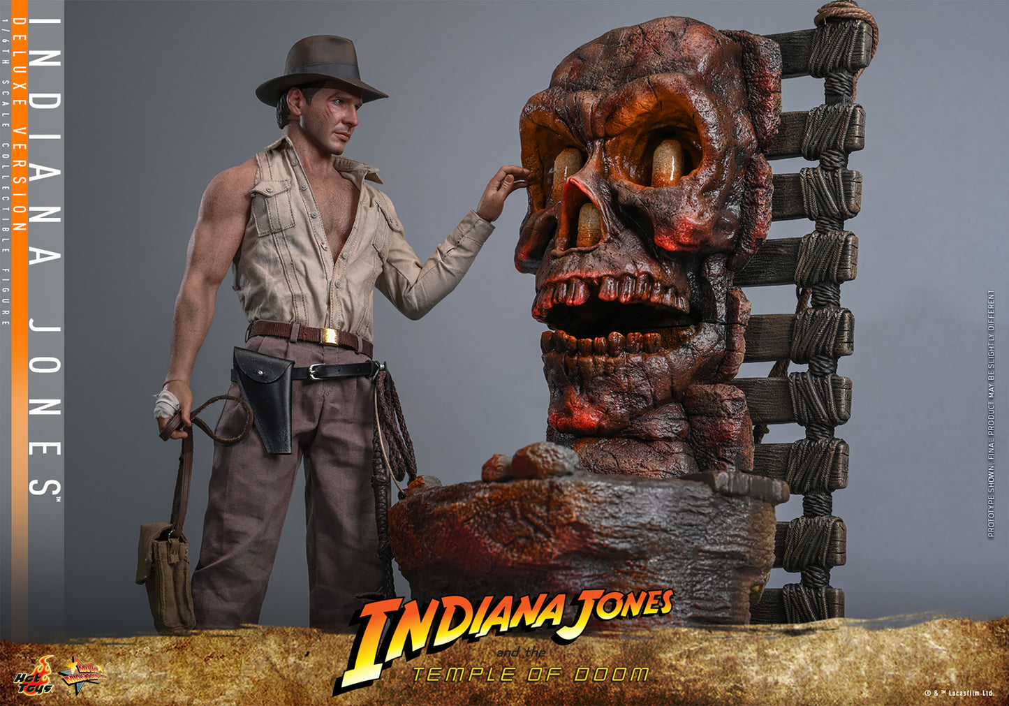 Indiana Jones and the Temple of Doom – 1/6 Scale Deluxe Figure by Hot Toys