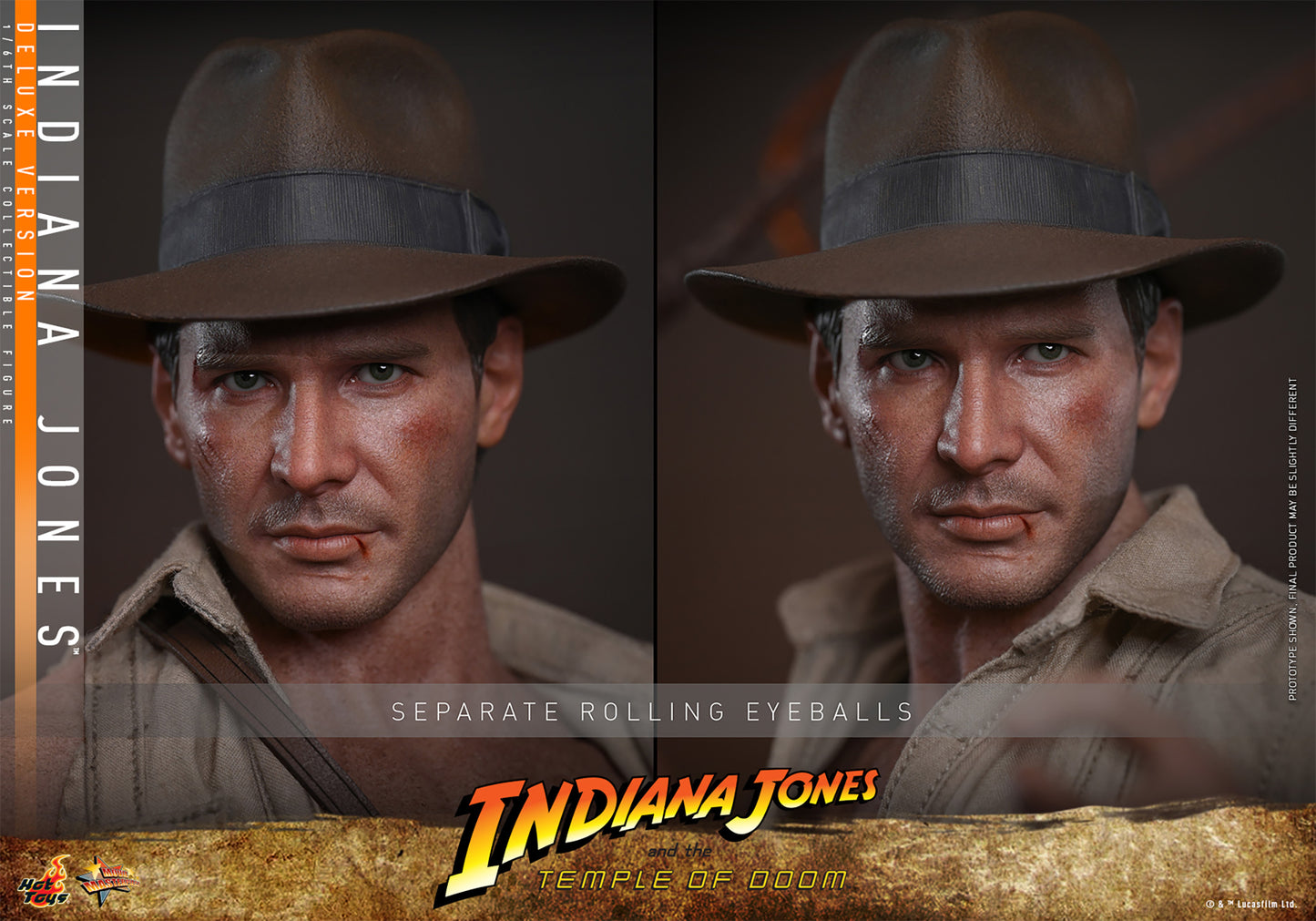 Indiana Jones and the Temple of Doom – 1/6 Scale Deluxe Figure by Hot Toys
