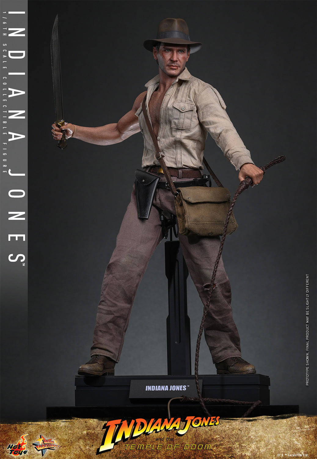 Indiana Jones and the Temple of Doom – 1/6 Scale Figure by Hot