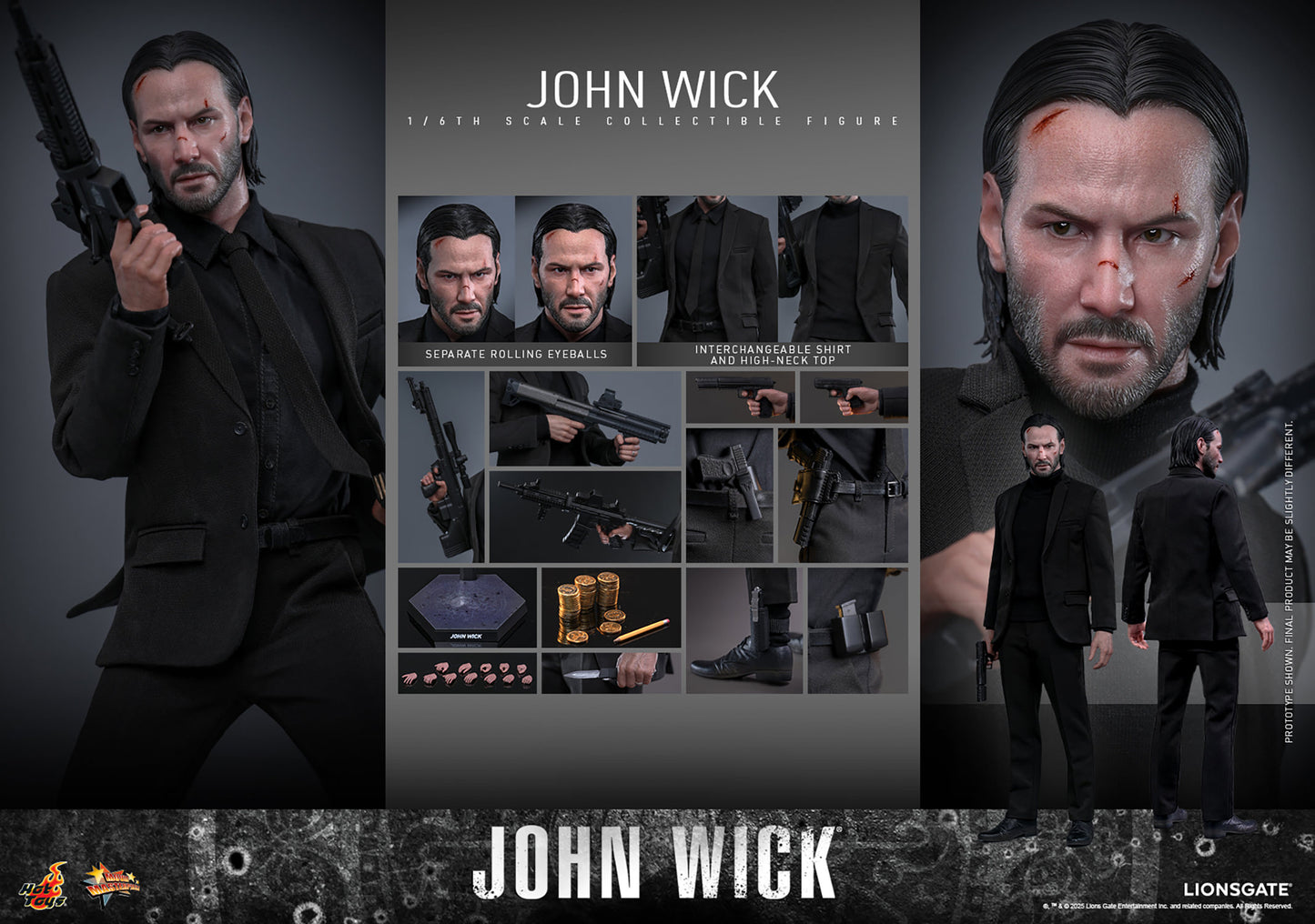 John Wick – Sixth Scale Collectible Figure by Hot Toys