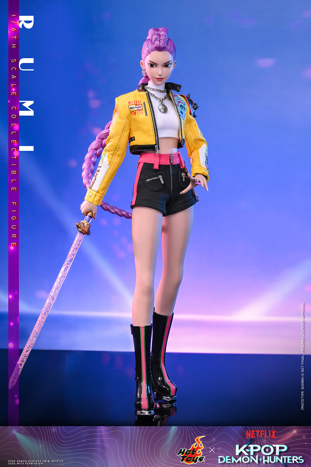 KPop Demon Hunters Rumi Sixth Scale Figure