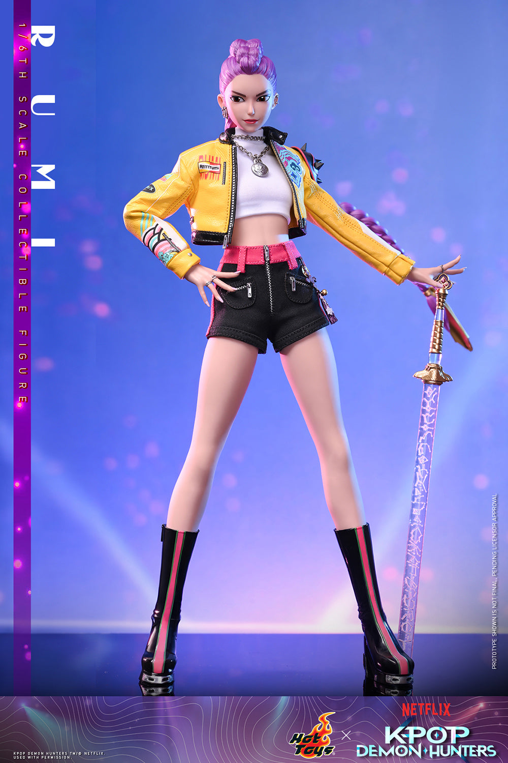 KPop Demon Hunters Rumi Sixth Scale Figure