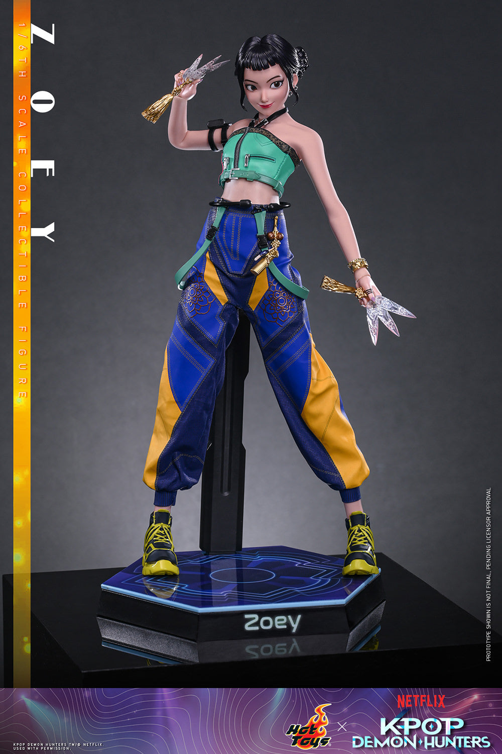 KPop Demon Hunters Zoey Sixth Scale Figure – Alter Ego Comics