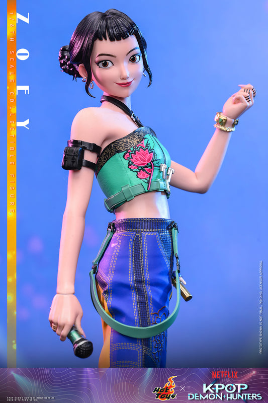 KPop Demon Hunters Zoey Sixth Scale Figure