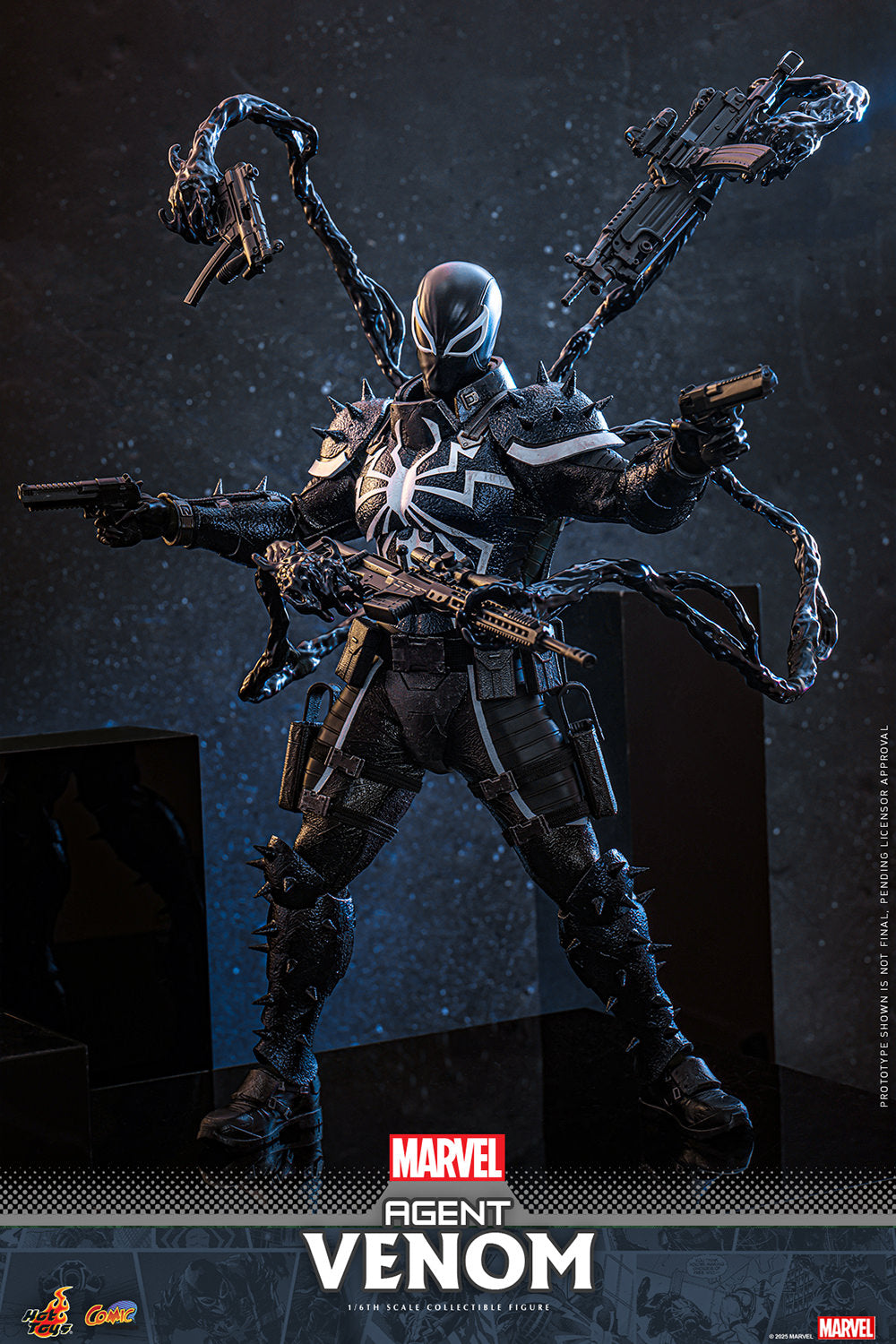 Agent Venom Sixth Scale Figure