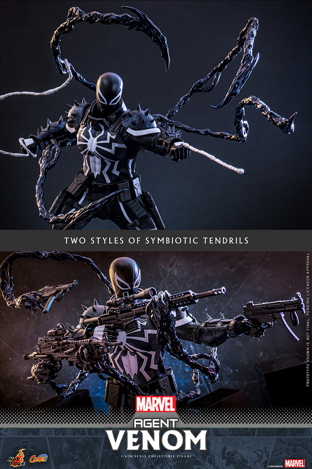 Agent Venom Sixth Scale Figure