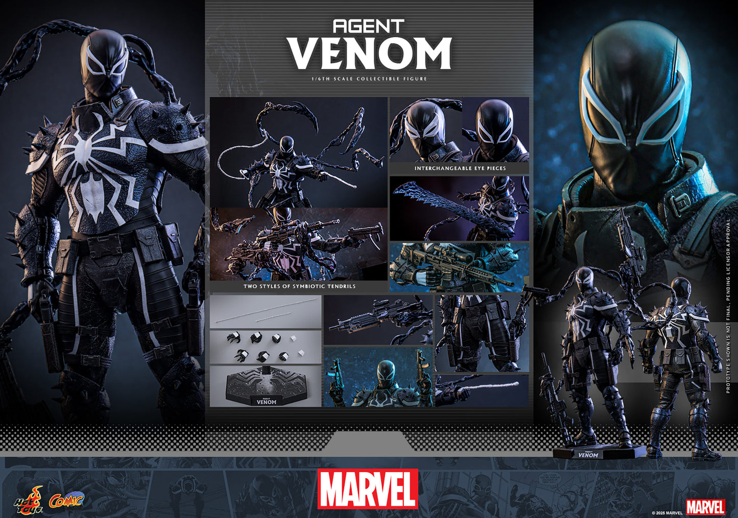 Agent Venom Sixth Scale Figure