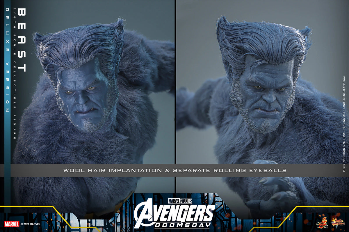 Beast (Deluxe Version) Sixth Scale Figure by Hot Toys
