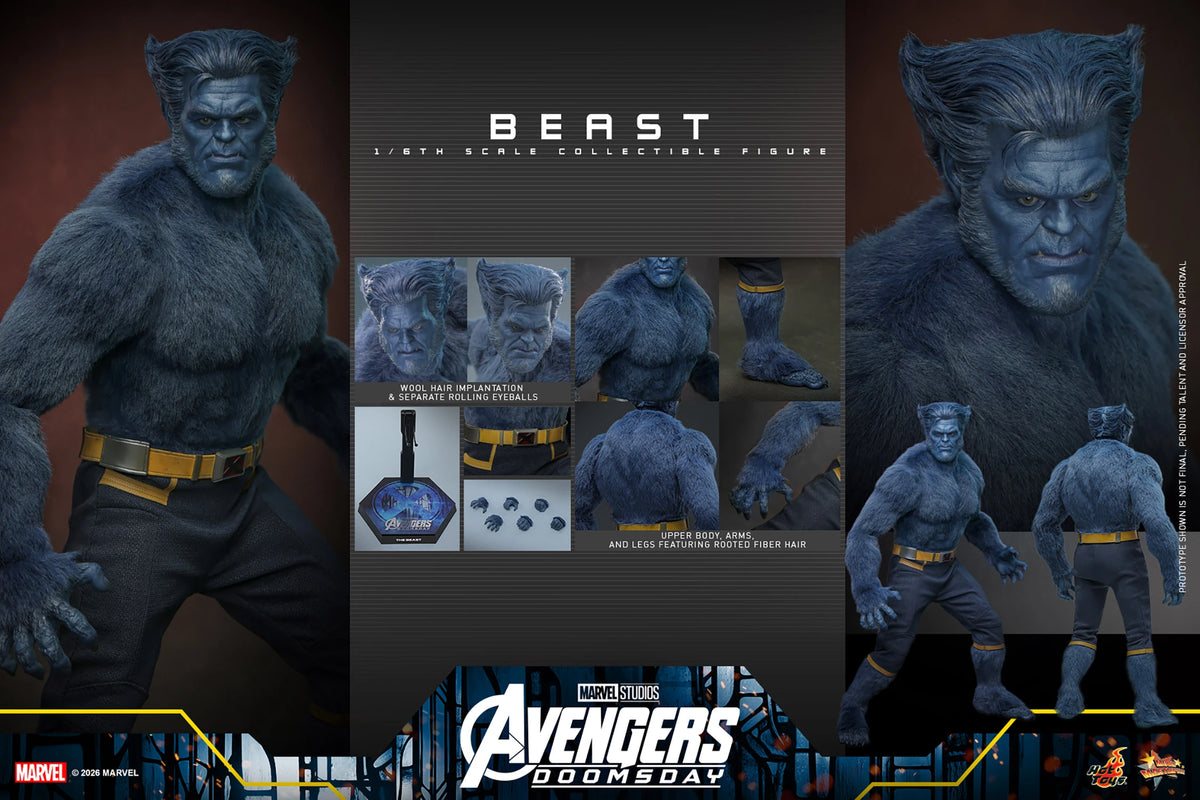 Beast Sixth Scale Figure by Hot Toys