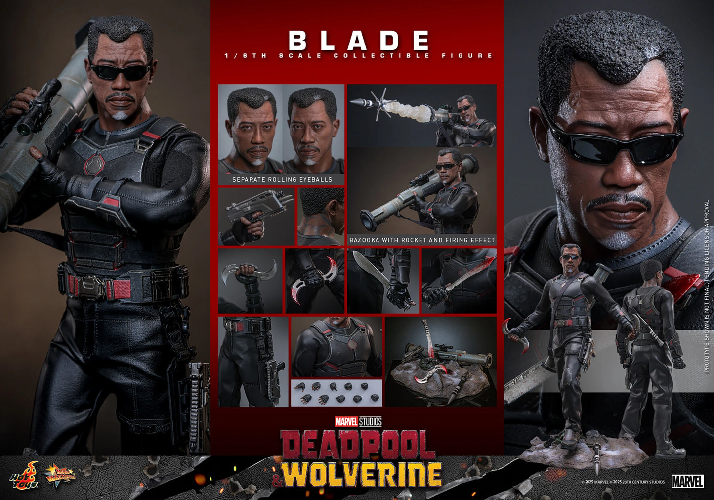 Blade Sixth Scale Figure (Collector Edition) - Hot Toys