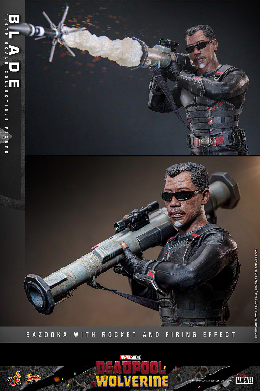 Blade Sixth Scale Figure by Hot Toys