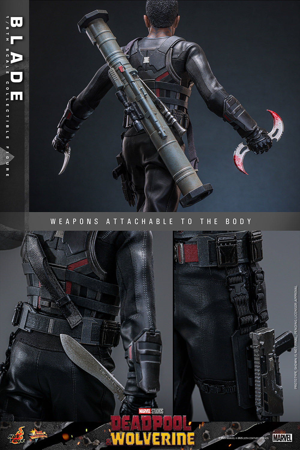 Blade Sixth Scale Figure by Hot Toys