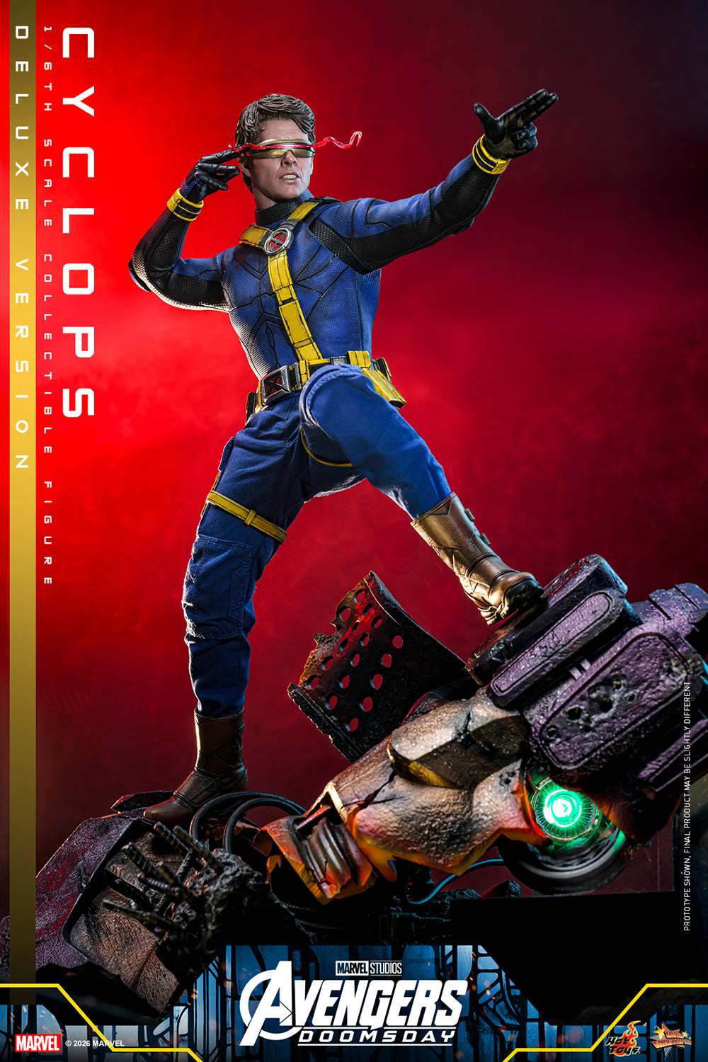 Cyclops Deluxe 1/6th Scale Collectible Figure – Avengers: Doomsday