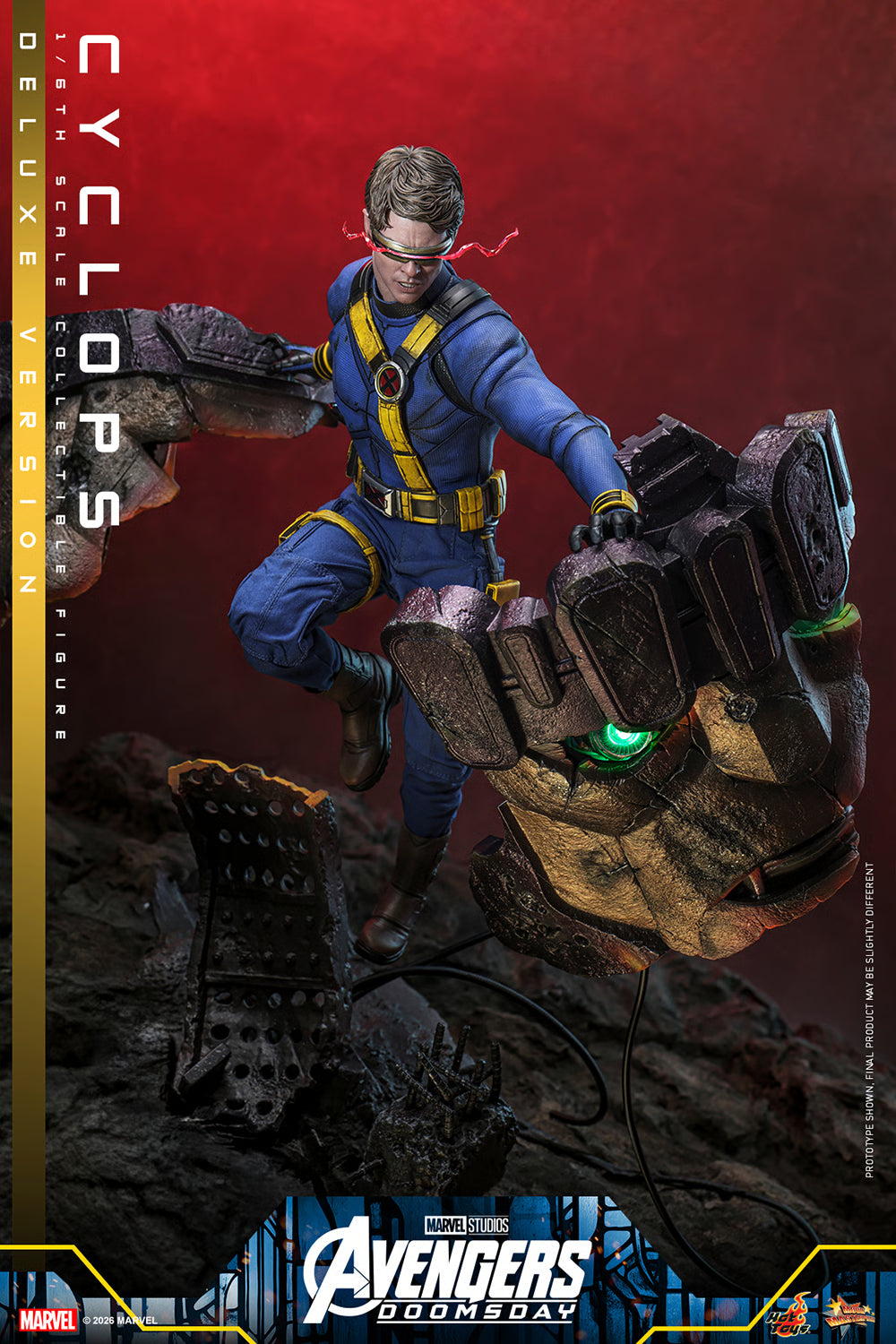 Cyclops Deluxe 1/6th Scale Collectible Figure – Avengers: Doomsday