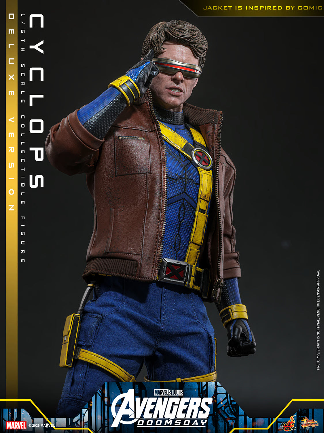 Cyclops Deluxe 1/6th Scale Collectible Figure – Avengers: Doomsday
