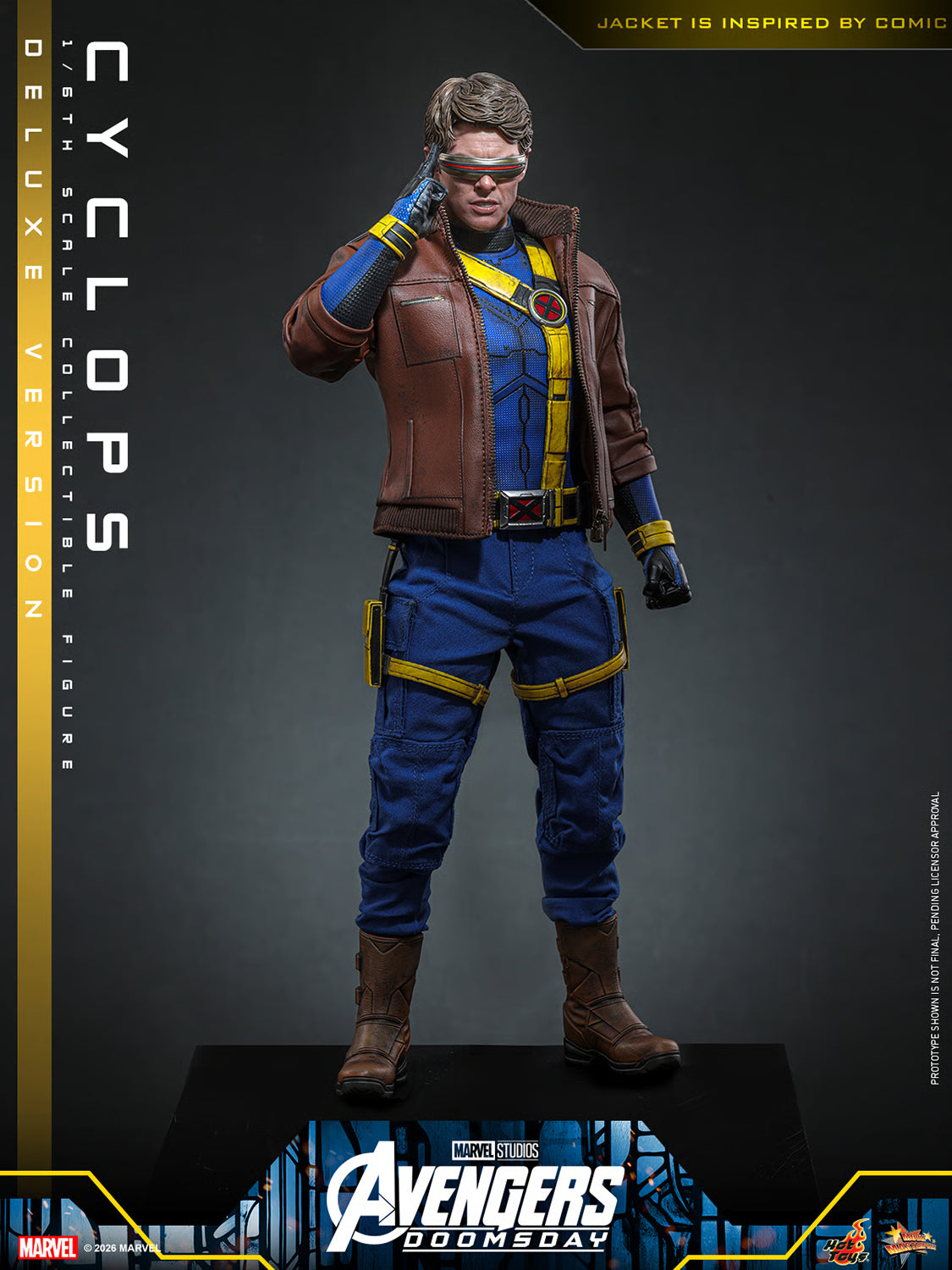 Cyclops Deluxe 1/6th Scale Collectible Figure – Avengers: Doomsday