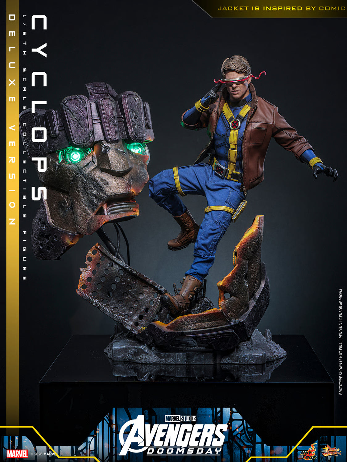 Cyclops Deluxe 1/6th Scale Collectible Figure – Avengers: Doomsday