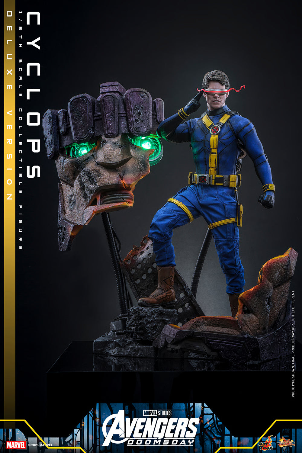 Cyclops Deluxe 1/6th Scale Collectible Figure – Avengers: Doomsday