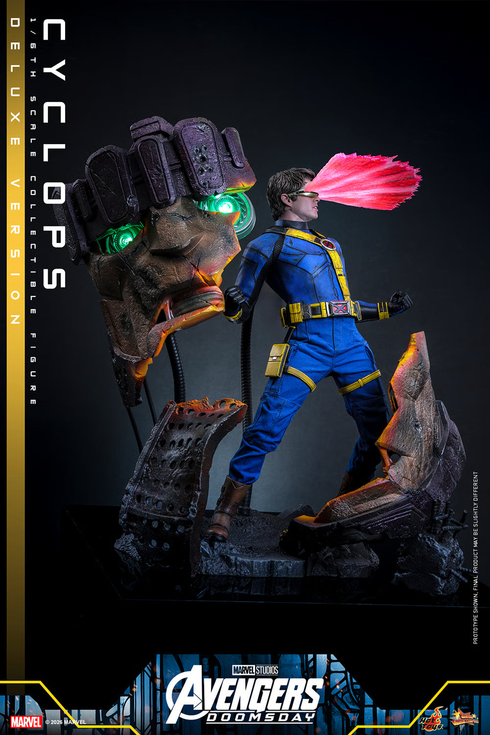 Cyclops Deluxe 1/6th Scale Collectible Figure – Avengers: Doomsday