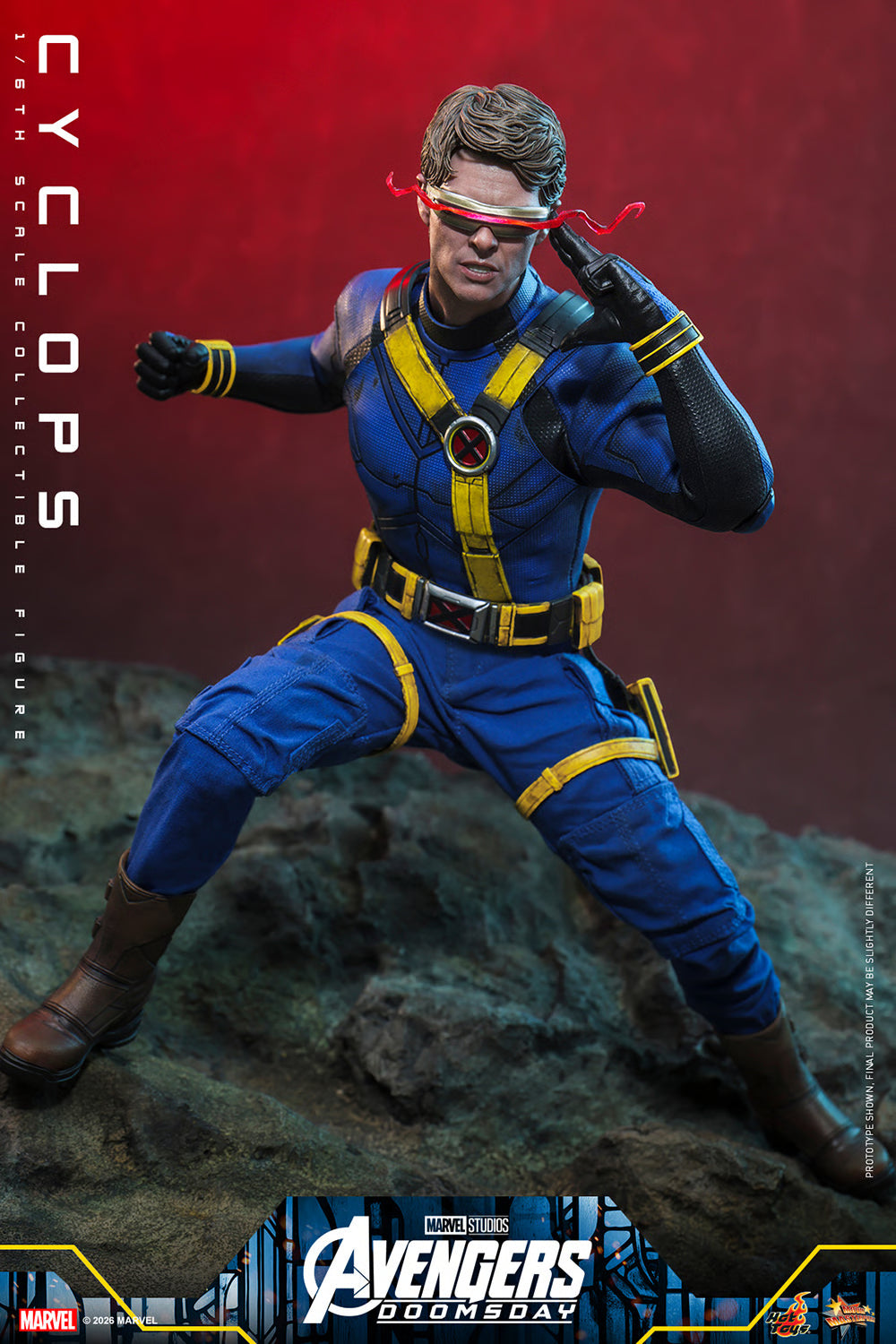 Cyclops 1/6th Scale Collectible Figure (Avengers: Doomsday) – Hot Toys