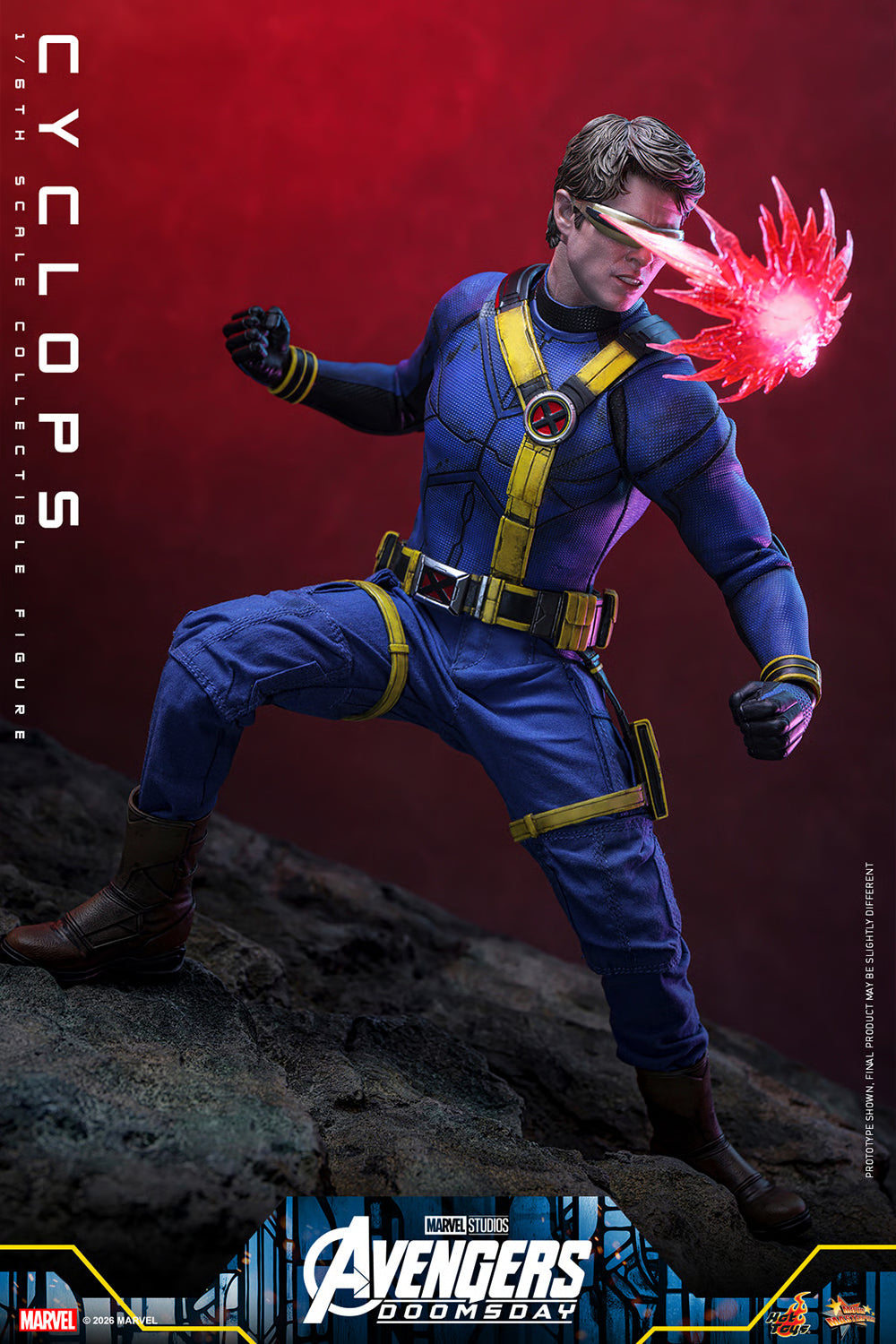 Cyclops 1/6th Scale Collectible Figure (Avengers: Doomsday) – Hot Toys